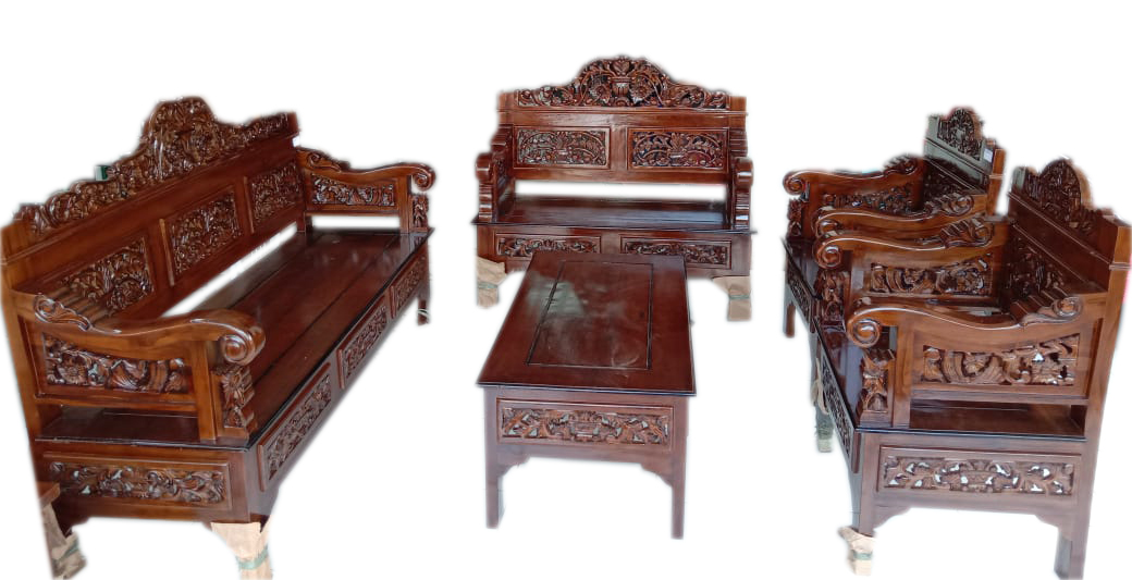  KURSI  JATI  BAGONG MAHKOTA LakuLaku Store FURNITURE 