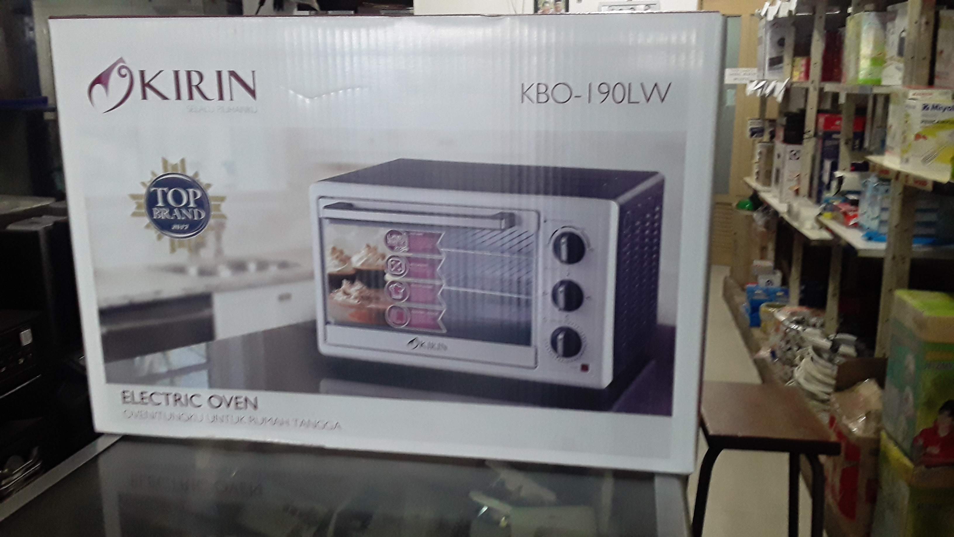 ELECTRIC OVEN KIRIN - LakuLaku Store ELEKTRONIK DAPUR, MICROWAVE Cash